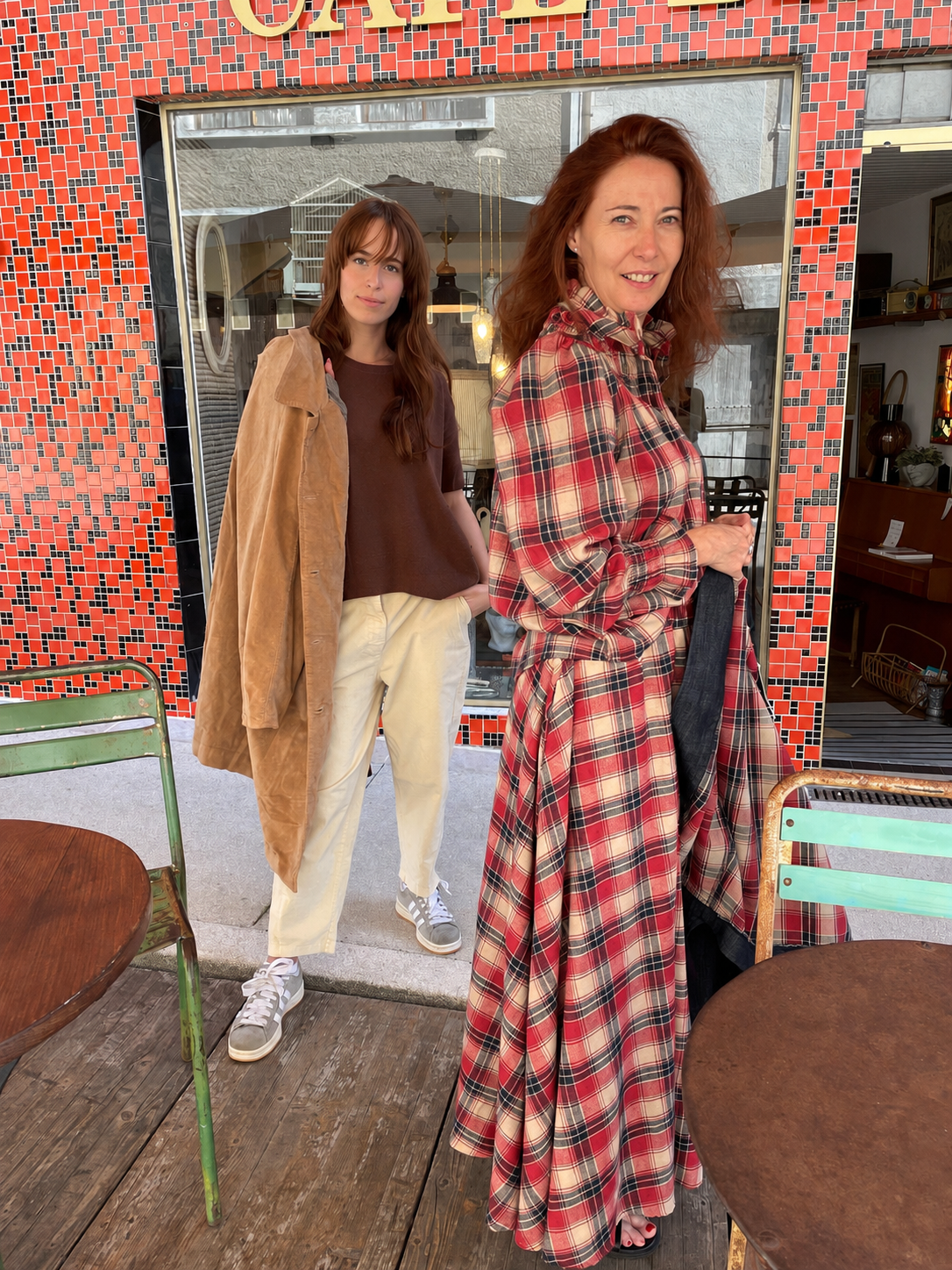 Chemise à carreaux rouges Texas - Trendy Faubourg