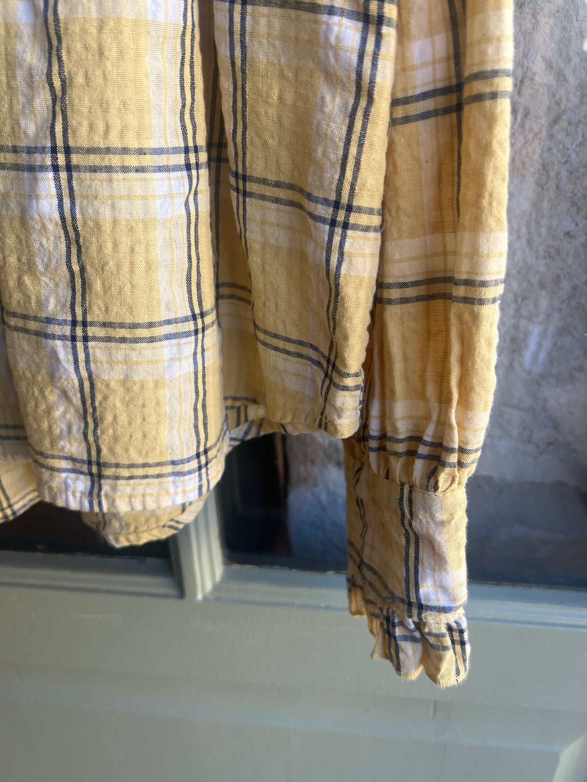 Chemise Maelle jaune-Johanna