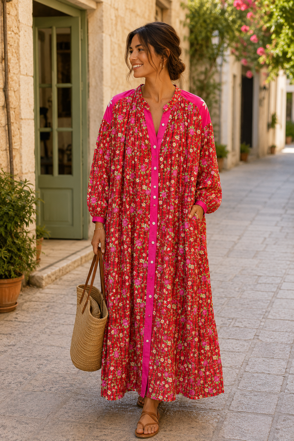 Robe chemise Rose-Johanna Paris