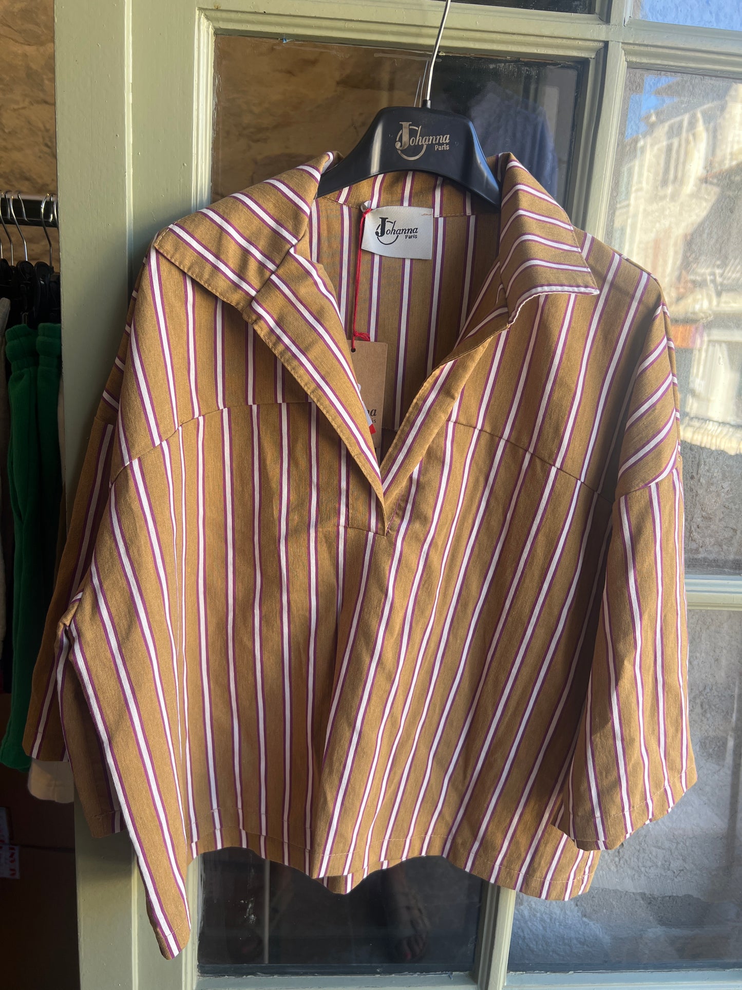 Blouse Sam choco-Johanna
