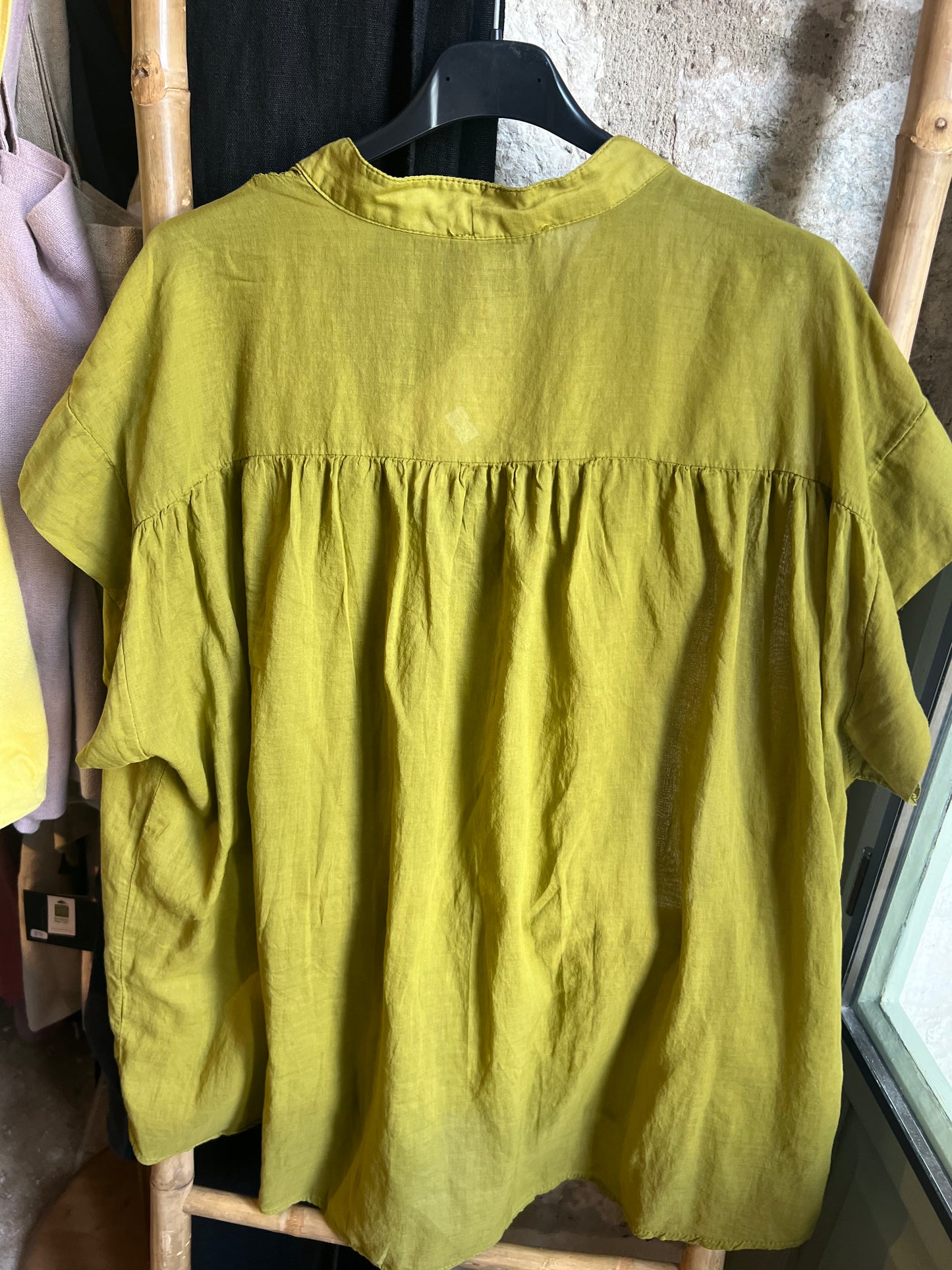 Blouse sans manche Lena-Johanna Paris-vert olive