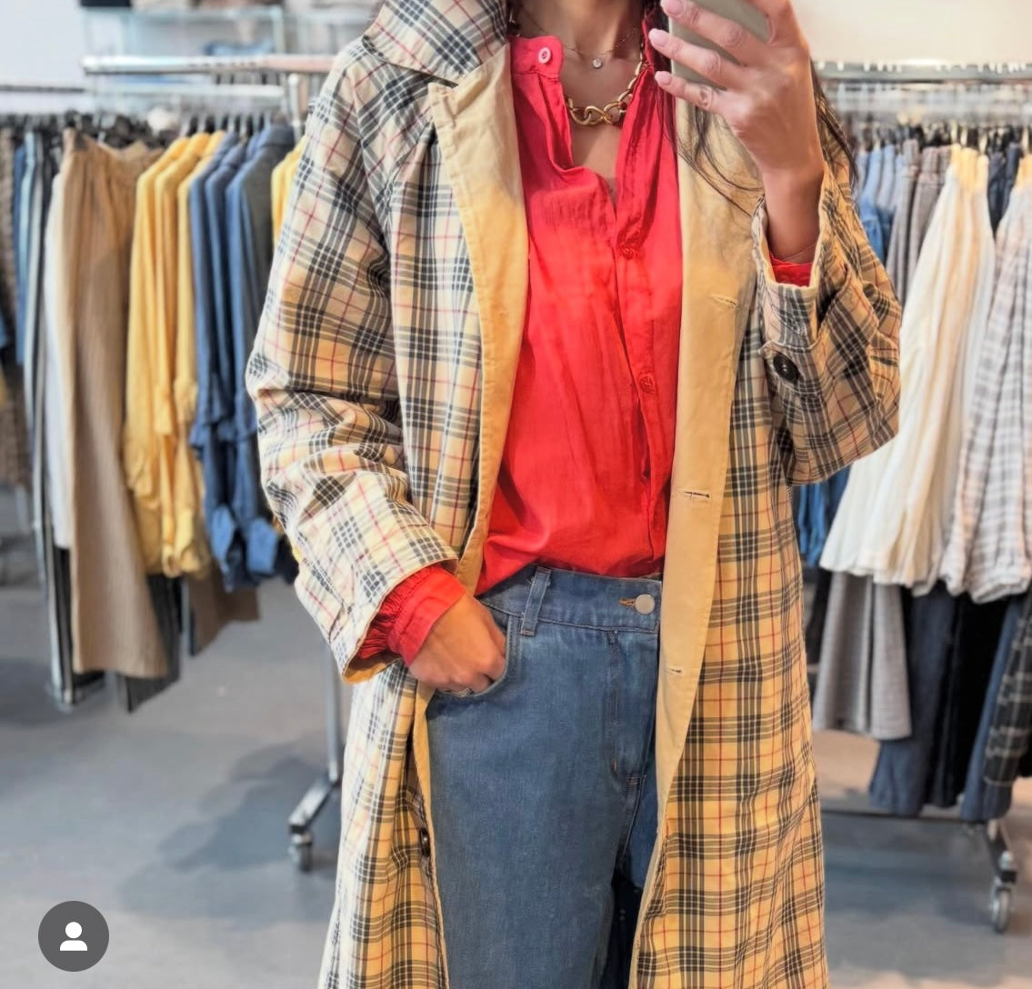 Trench réversible beige-Johanna Paris