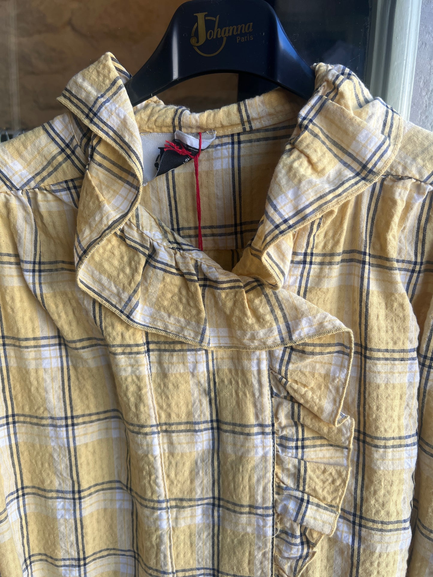 Chemise Maelle jaune-Johanna
