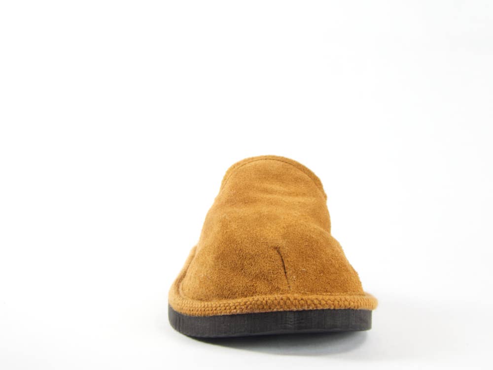 Pantoufle espagnole Bernardino en laine cognac 36-46: Cognac / 44