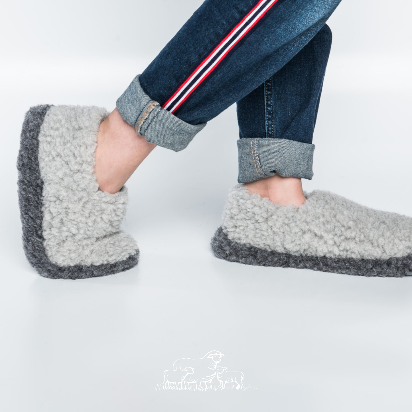 Chaussons Nuage Gris: 37/38