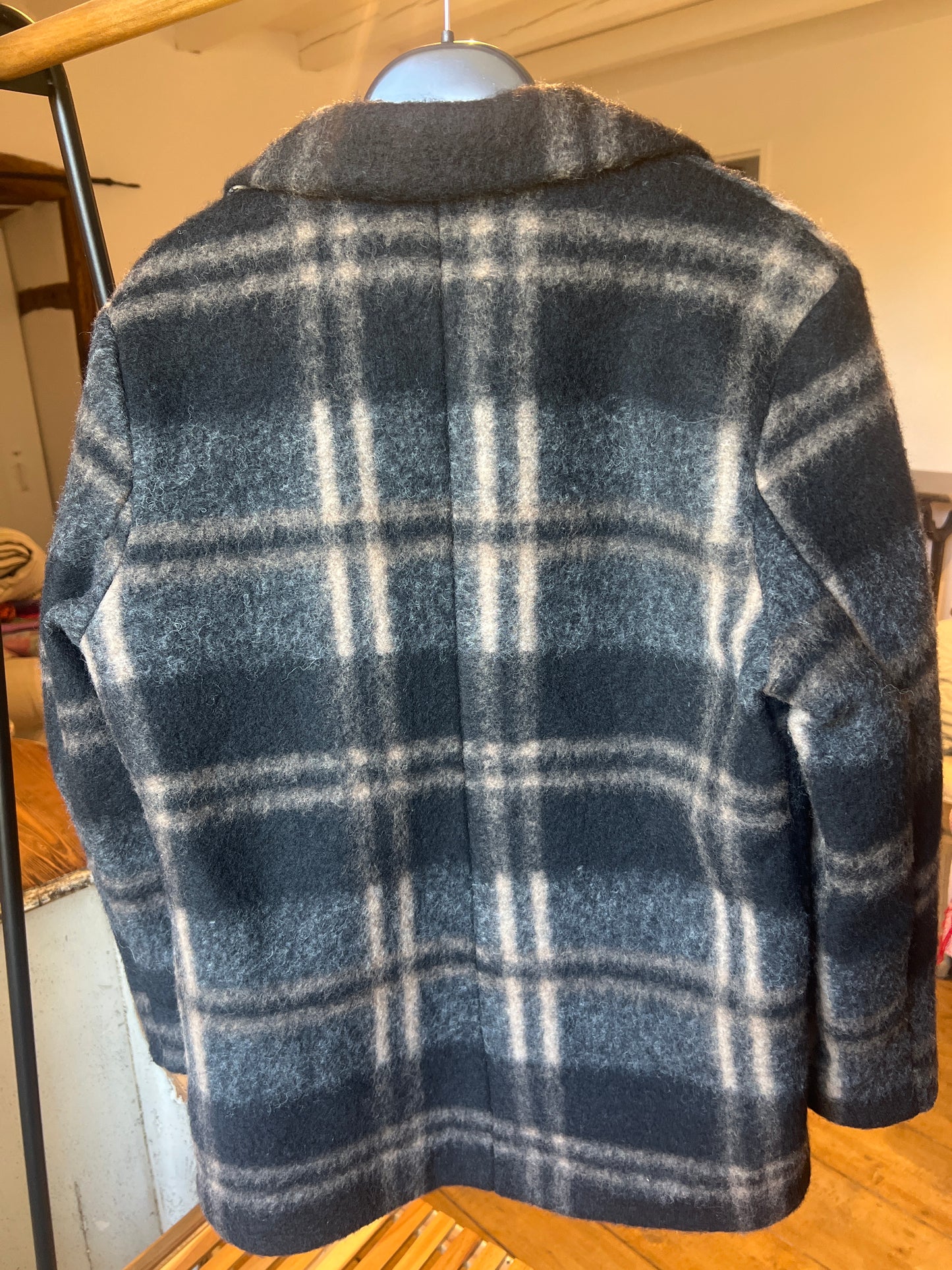 Blazer Jack noir et beige-Johanna Paris