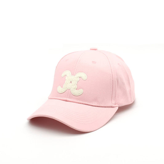 Casquette avec logo: Rose clair