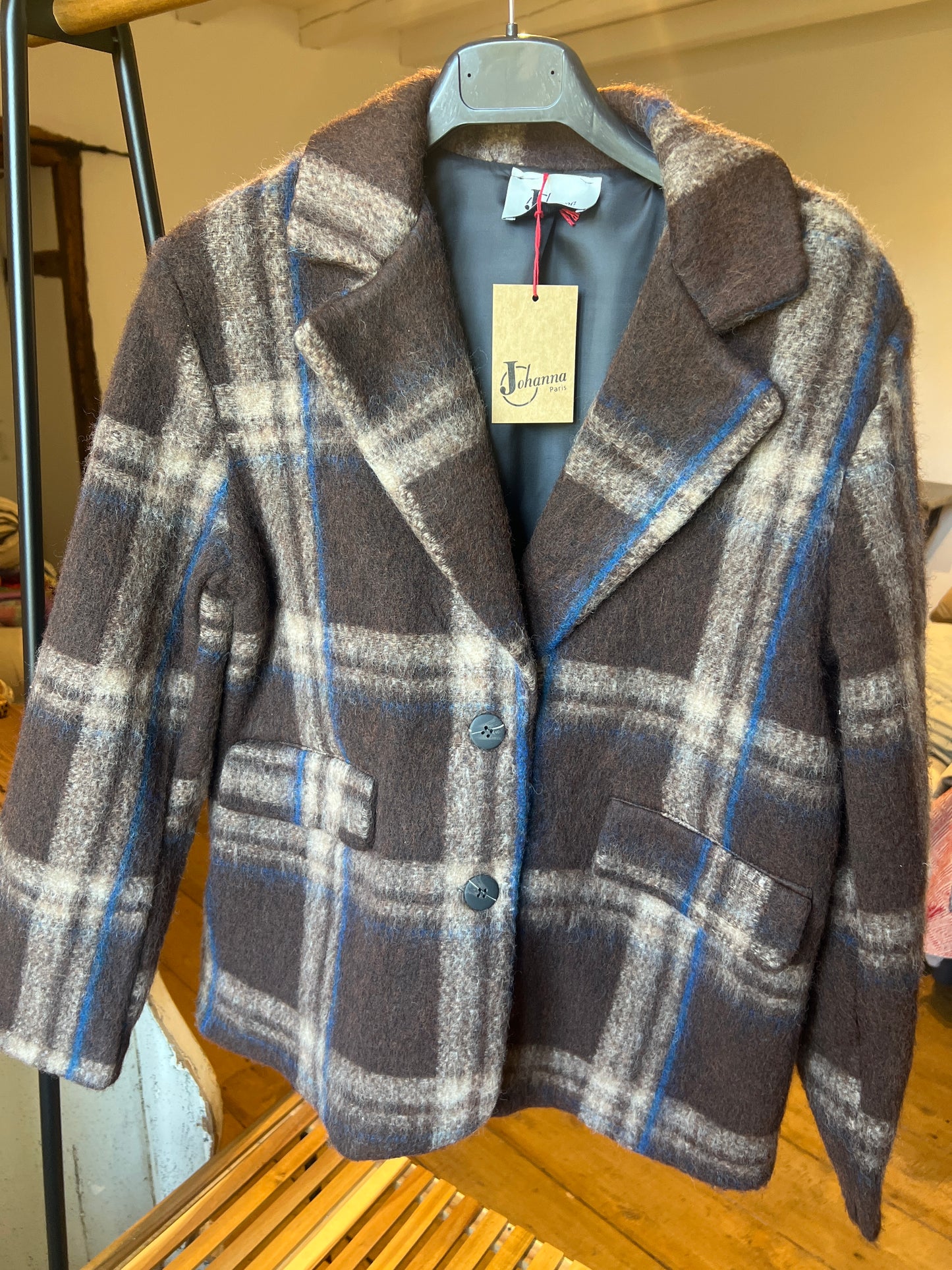 Blazer Jack choco-Johanna Paris