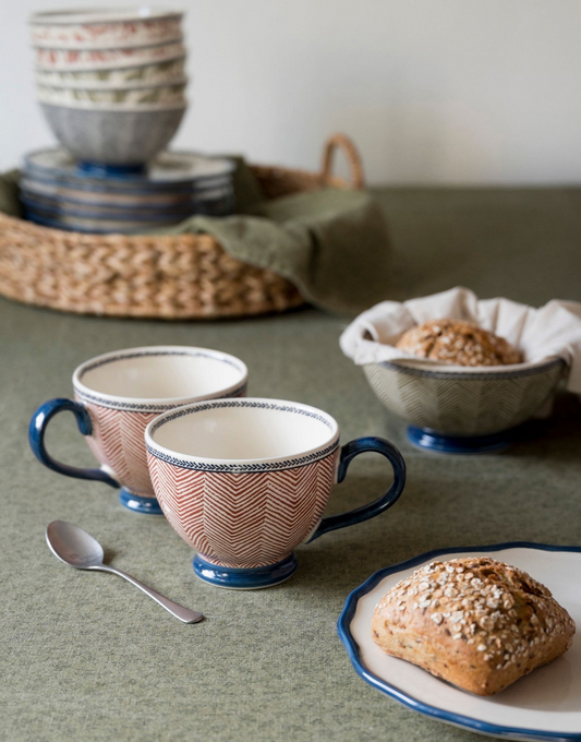 Set 2 mugs Hedingham Edwin Terracotta-Laura Ashley