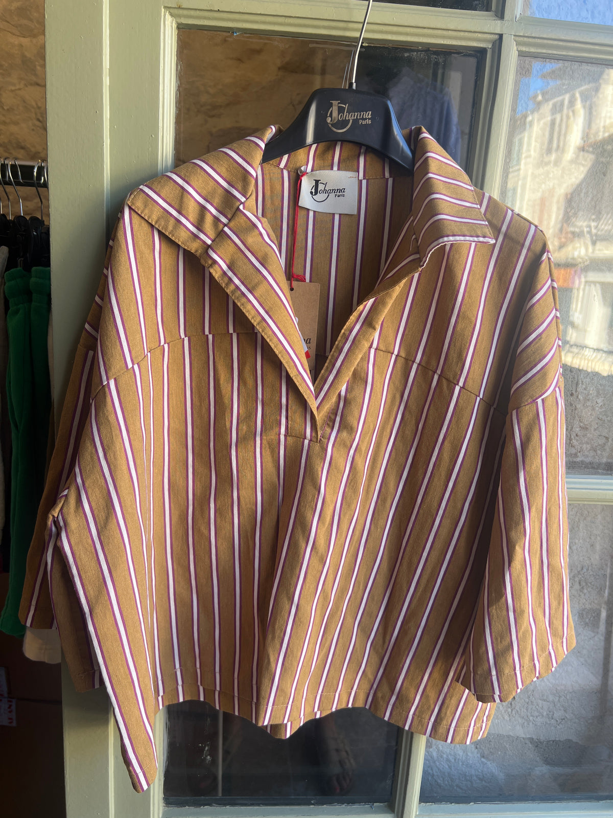Blouse Sam choco-Johanna
