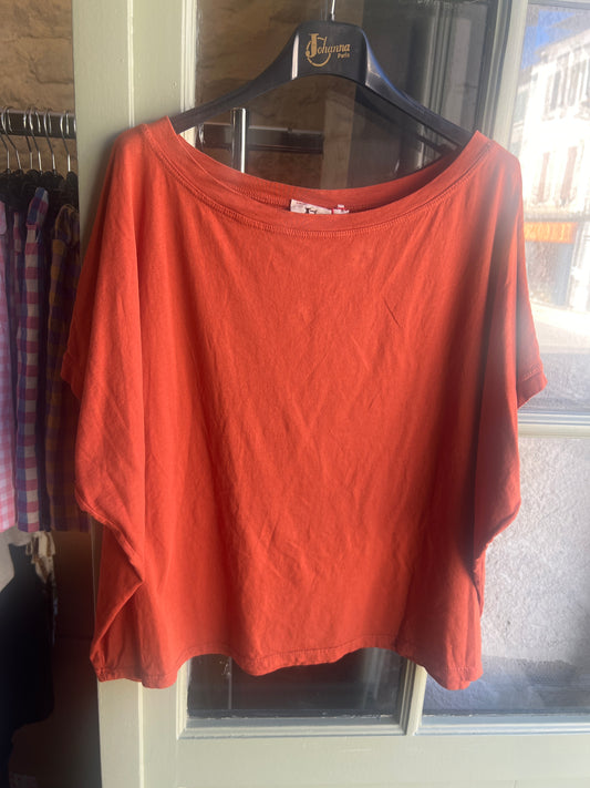 Tee shirt Biba citrouille-Johanna Paris