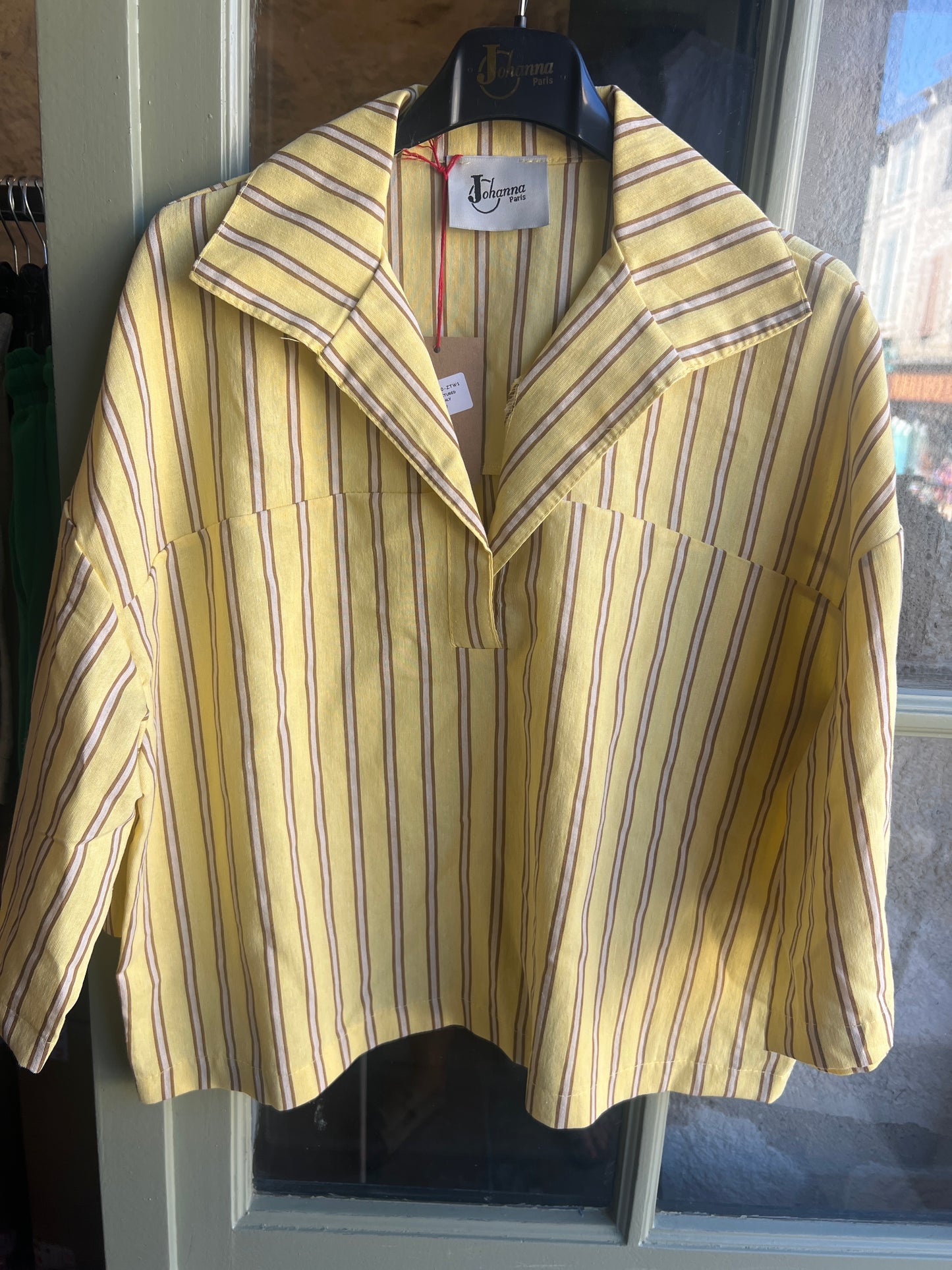 Blouse Sam jaune-Johanna