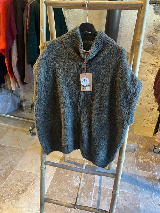 Gilet Nat kaki-Johanna Paris