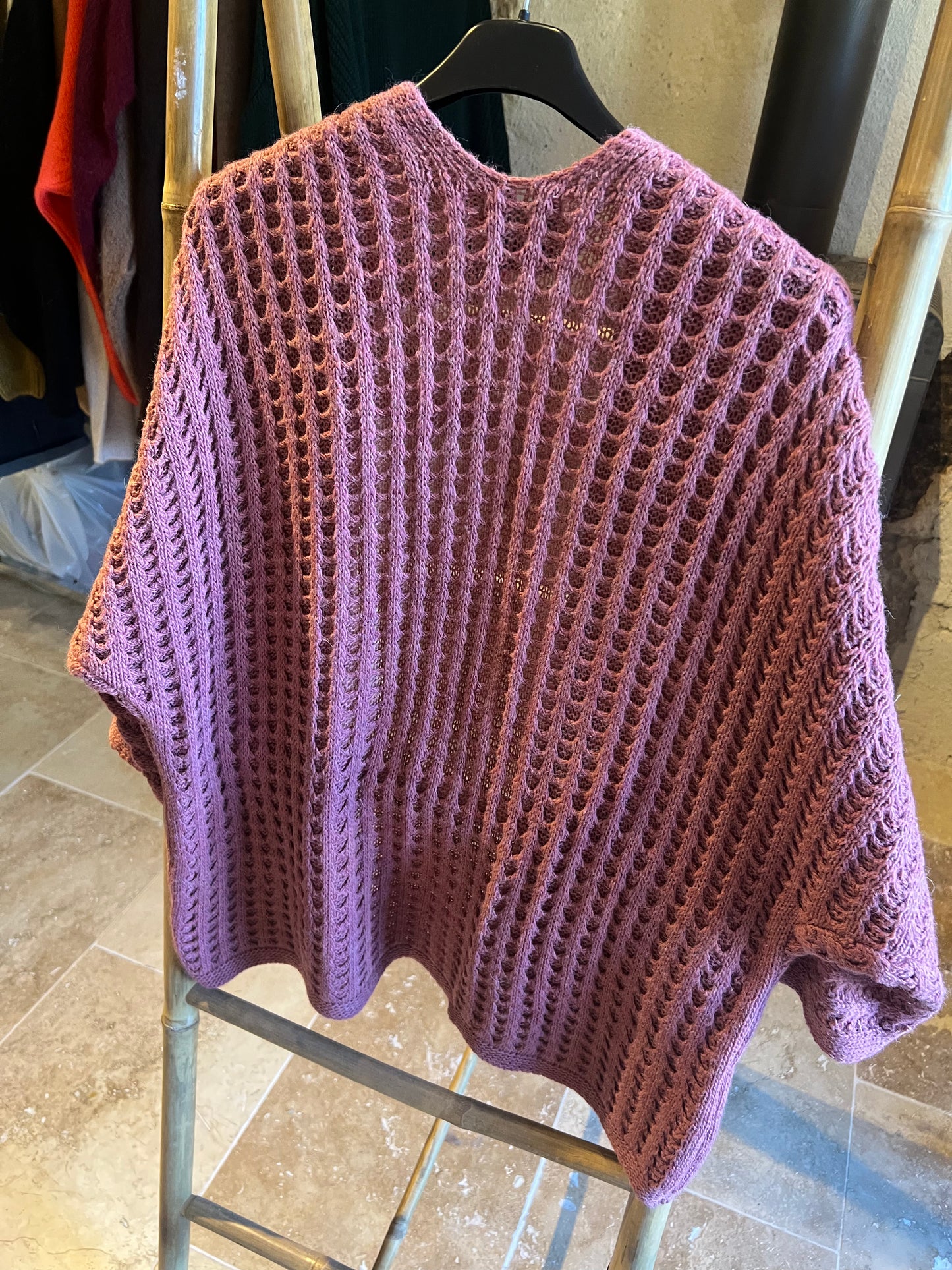 Gilet Clara rose-Johanna Paris