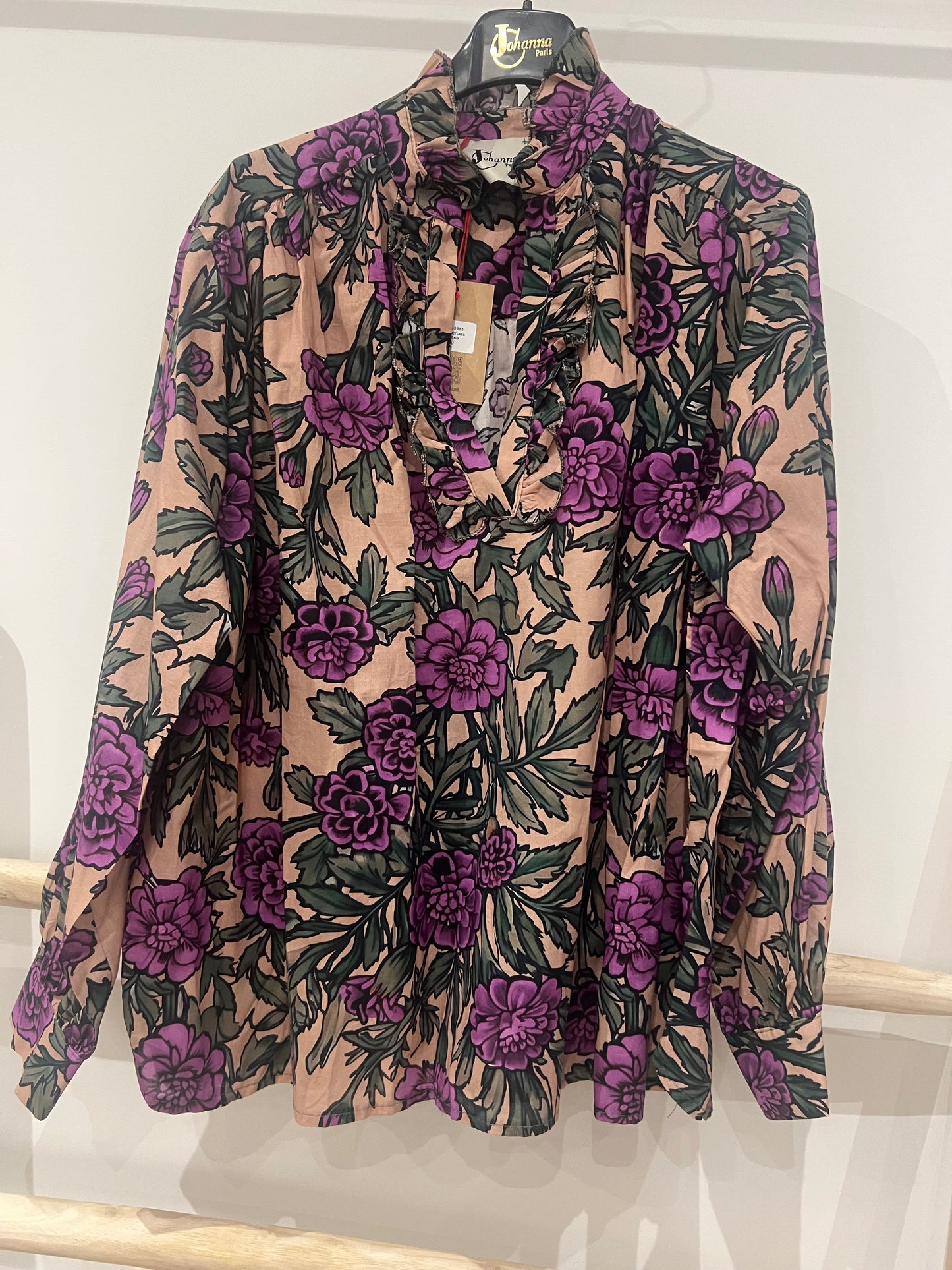 Blouse fleurie Barbara-Johanna Paris
