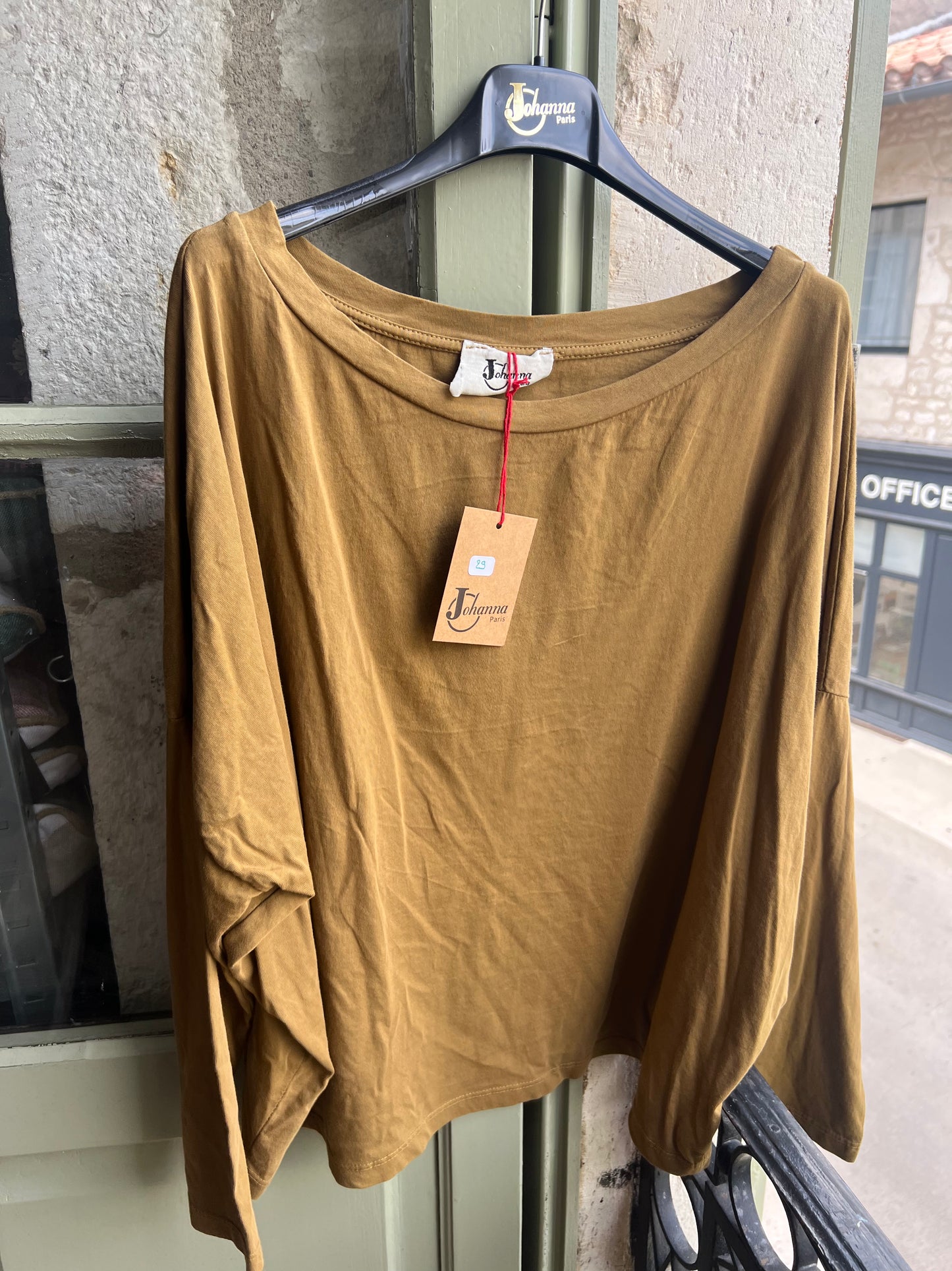 Tee shirt Biba manches longues »palude » Johanna Paris