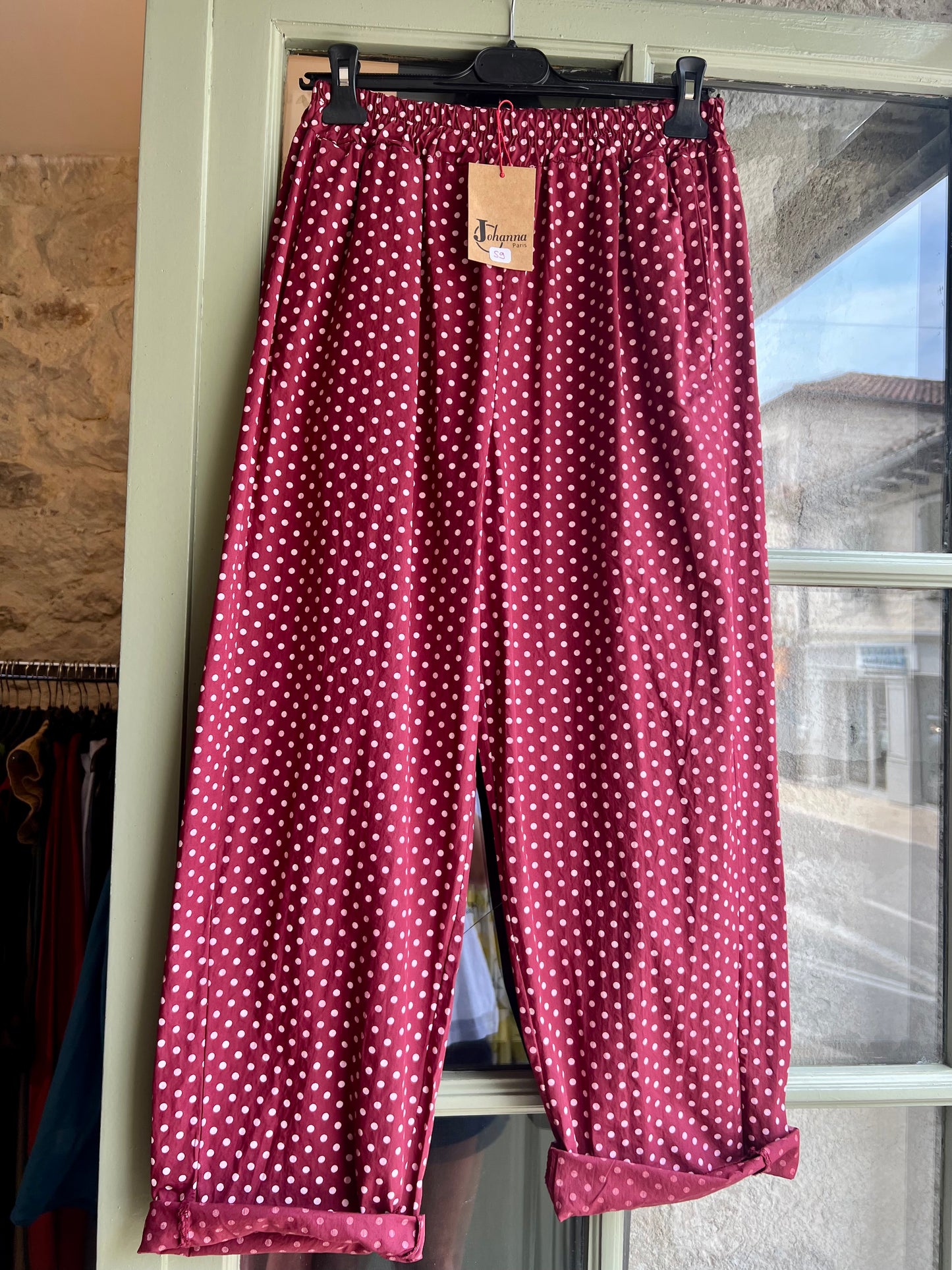 Pantalon Magique à pois-Johanna Paris