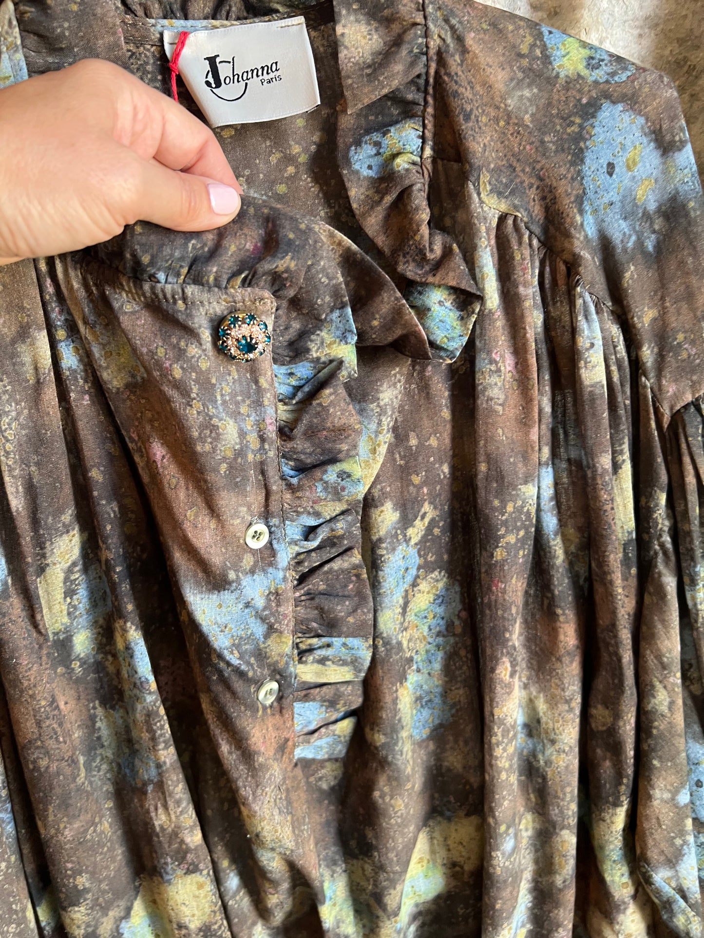 Chemise Bella multicolore-Johanna Paris