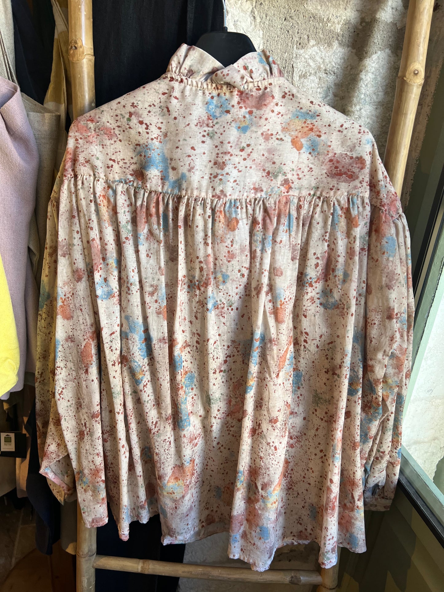 Chemise Bella multicolore clair-Johanna Paris