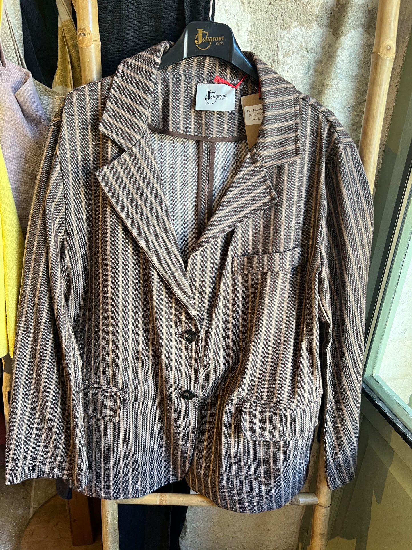 Blazer Emile-choco-Johanna Paris