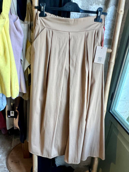 Jupe longue Diane taupe Johanna Paris