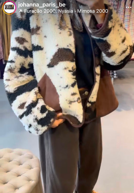 Vente privée-Veste Cow-Johanna Paris