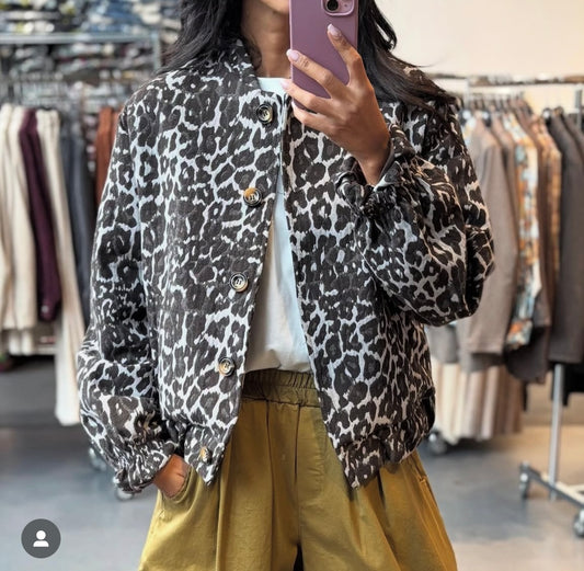 Vente privée-Blouson Leo  noir Johanna Paris