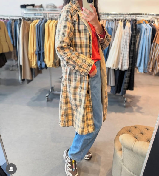 Trench réversible beige-Johanna Paris