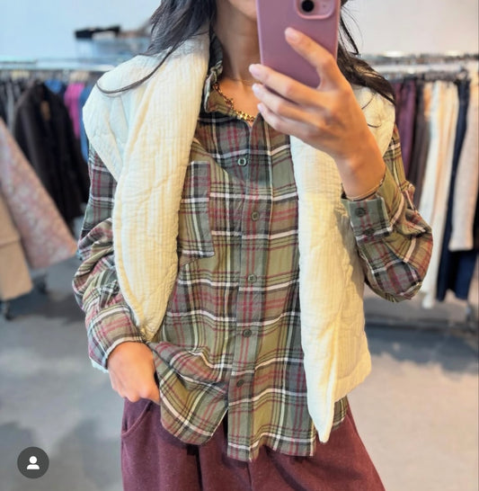 Chemise Ralph à carreaux-Johanna Paris