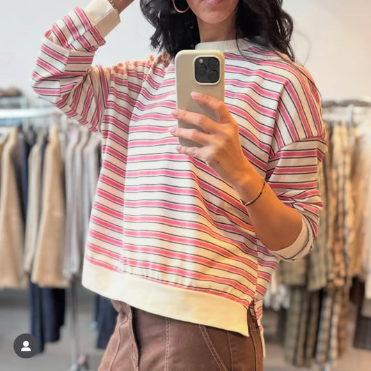 Sweat raye Milo-Johanna Paris