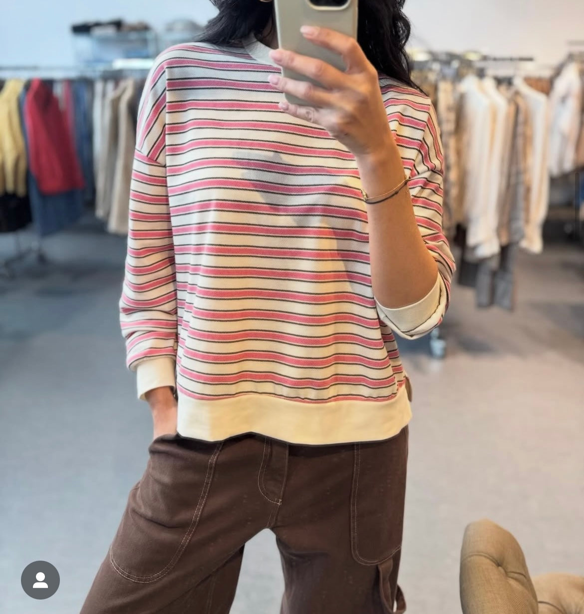 Sweat raye Milo-Johanna Paris