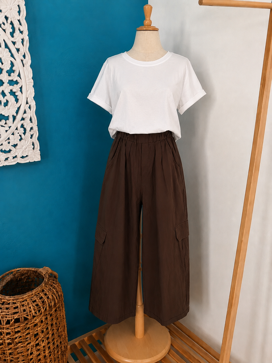 Pantalon Gaia choco