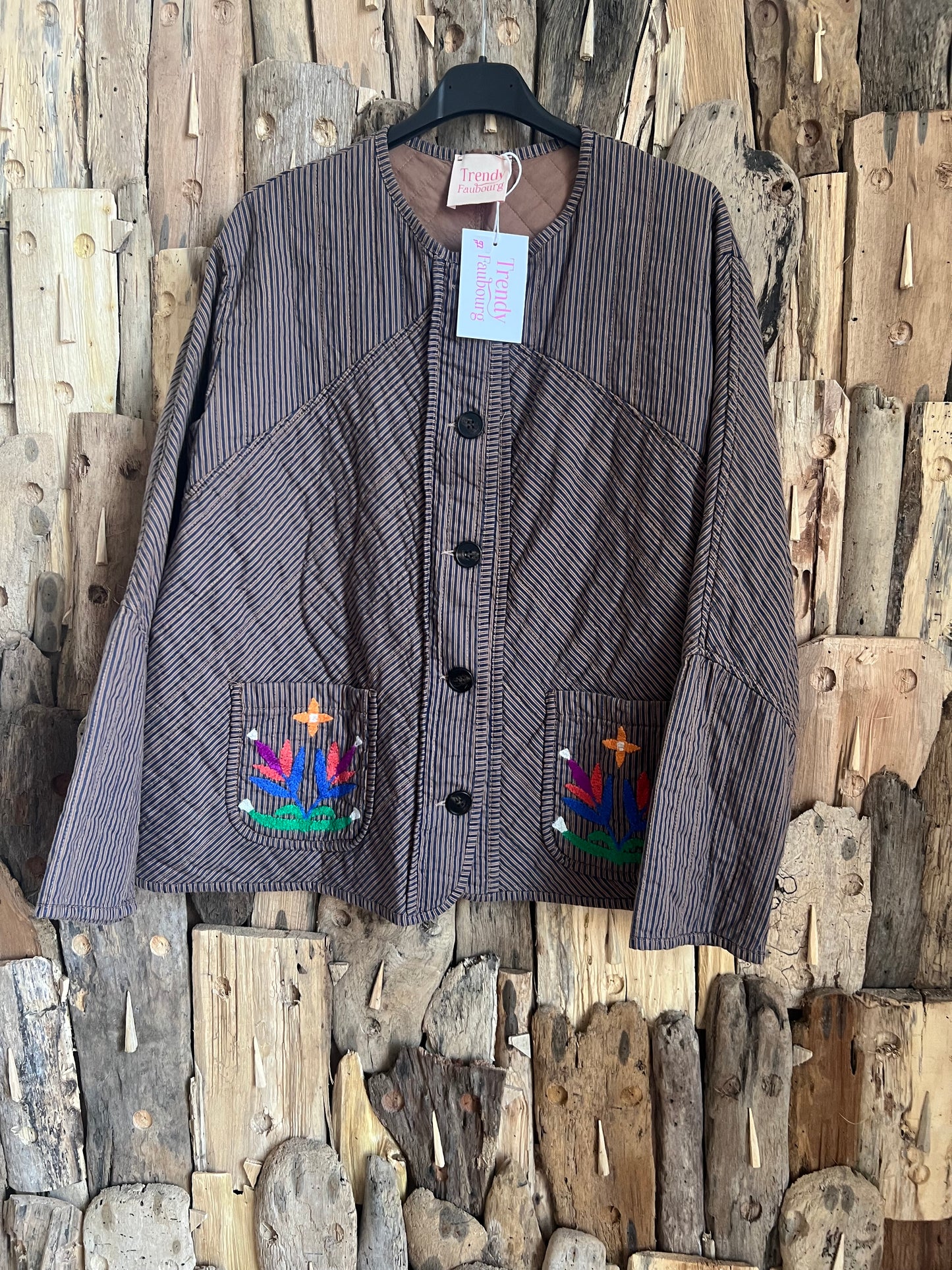 Veste Mina choco