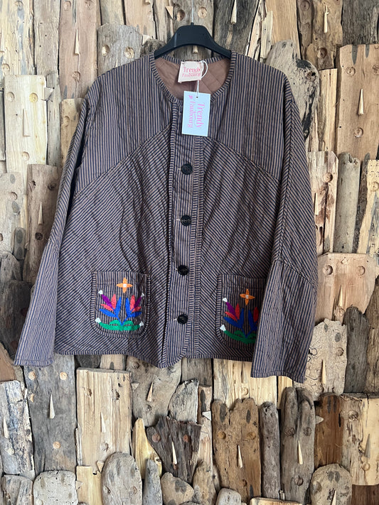 Veste Mina choco