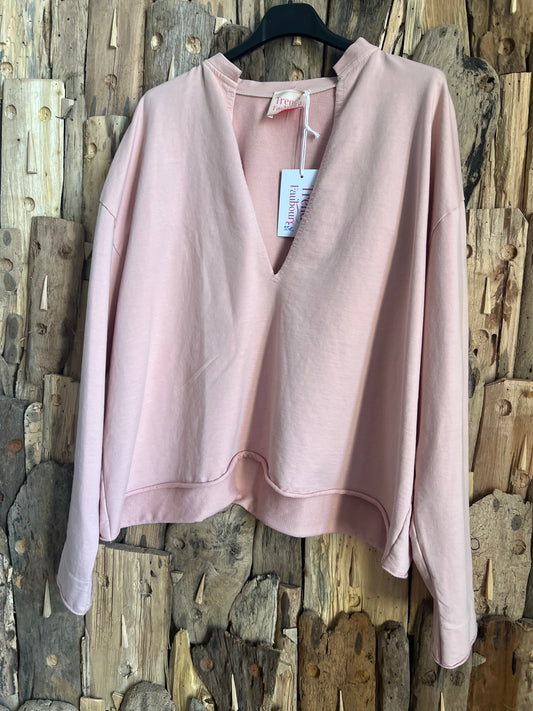 Sweat Wanda rose-Trendy Faubourg