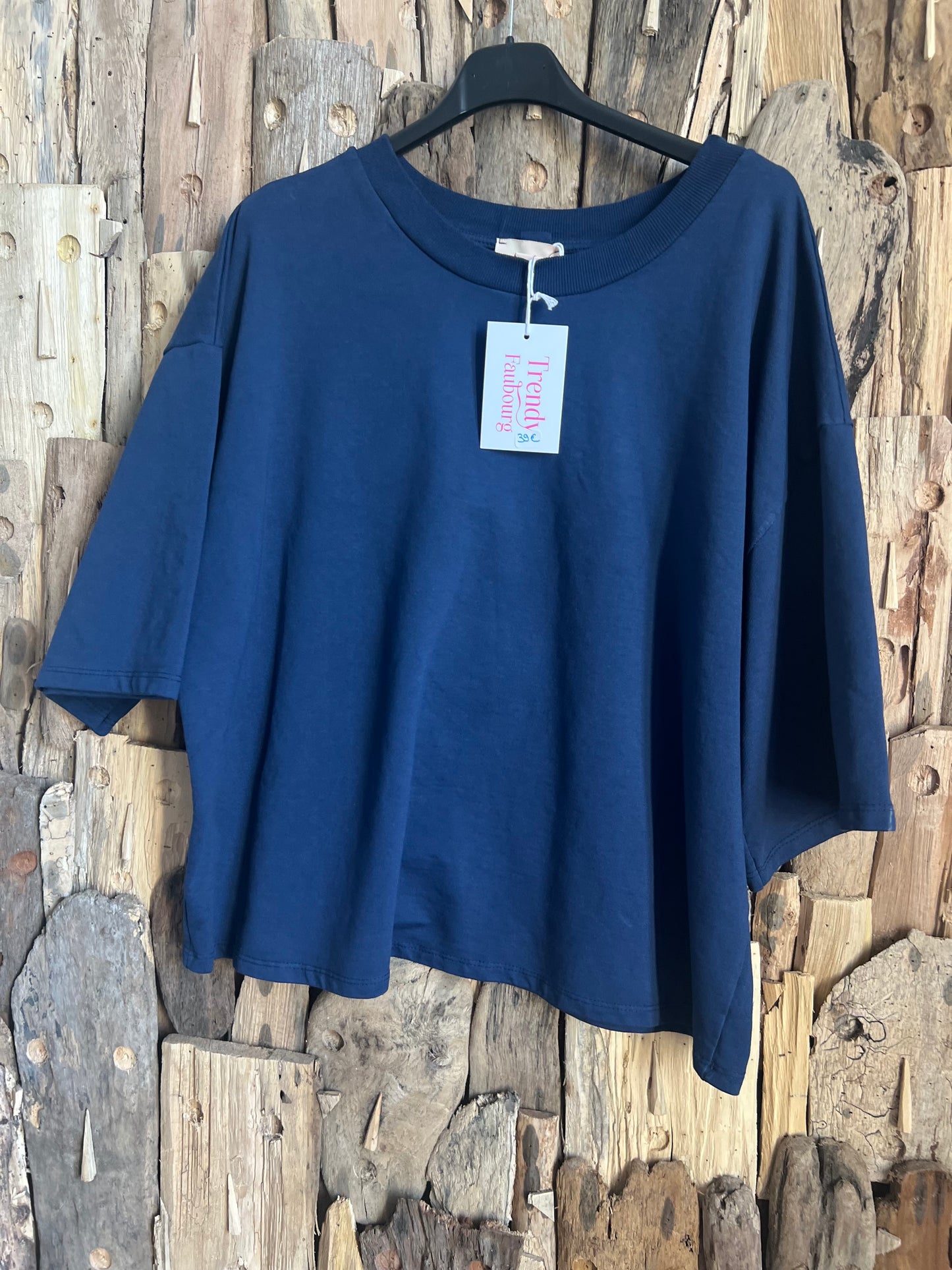 Tee shirt Zack Marine-TRENDY FAUBOURG